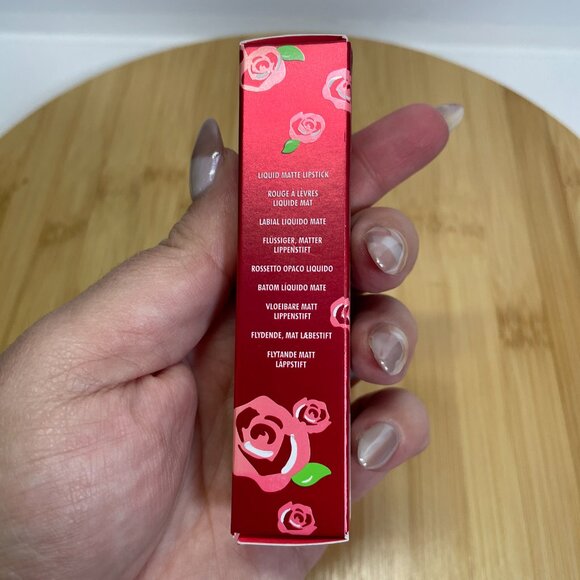 Lime Crime Velvetines Beet It Liquid Matte Lipstick 2.6 mL 0.088 oz Vegan - Picture 2 of 4